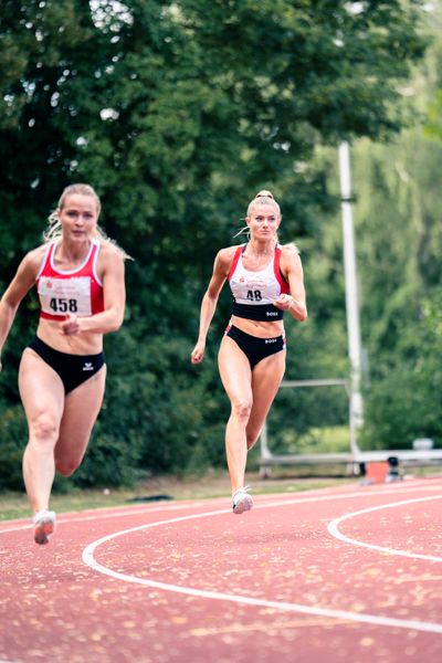 Alica Schmidt (SCC Berlin) am 200m Start am 04.06.2022 waehrend der Sparkassen Gala in Regensburg